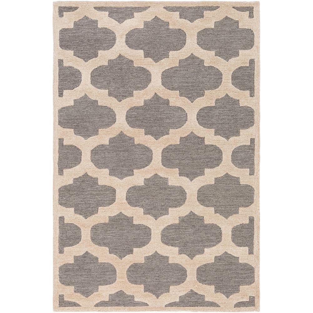 artistic rug artistic weavers arise hadley gray 4 ft. x 6 ft. indoor area rug RFHBZTD