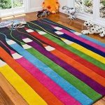 artistic rug colourful kids pencils rug. YHVAEBM