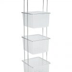 bathroom caddies 3 tier bathroom caddy (20cm x 19cm x 84cm) - matalan UHZUAGW