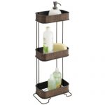 bathroom caddies three-tier bath caddy - bronze image UKPHGOG