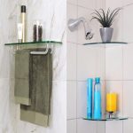 Bathroom Glass Shelves glass bathroom shelves | floating shelves for bathroom corners | bathroom  glass GIXCAMT