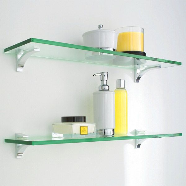 Bathroom Glass Shelves glass shelf clip kits shelves and chrome GALBGIQ