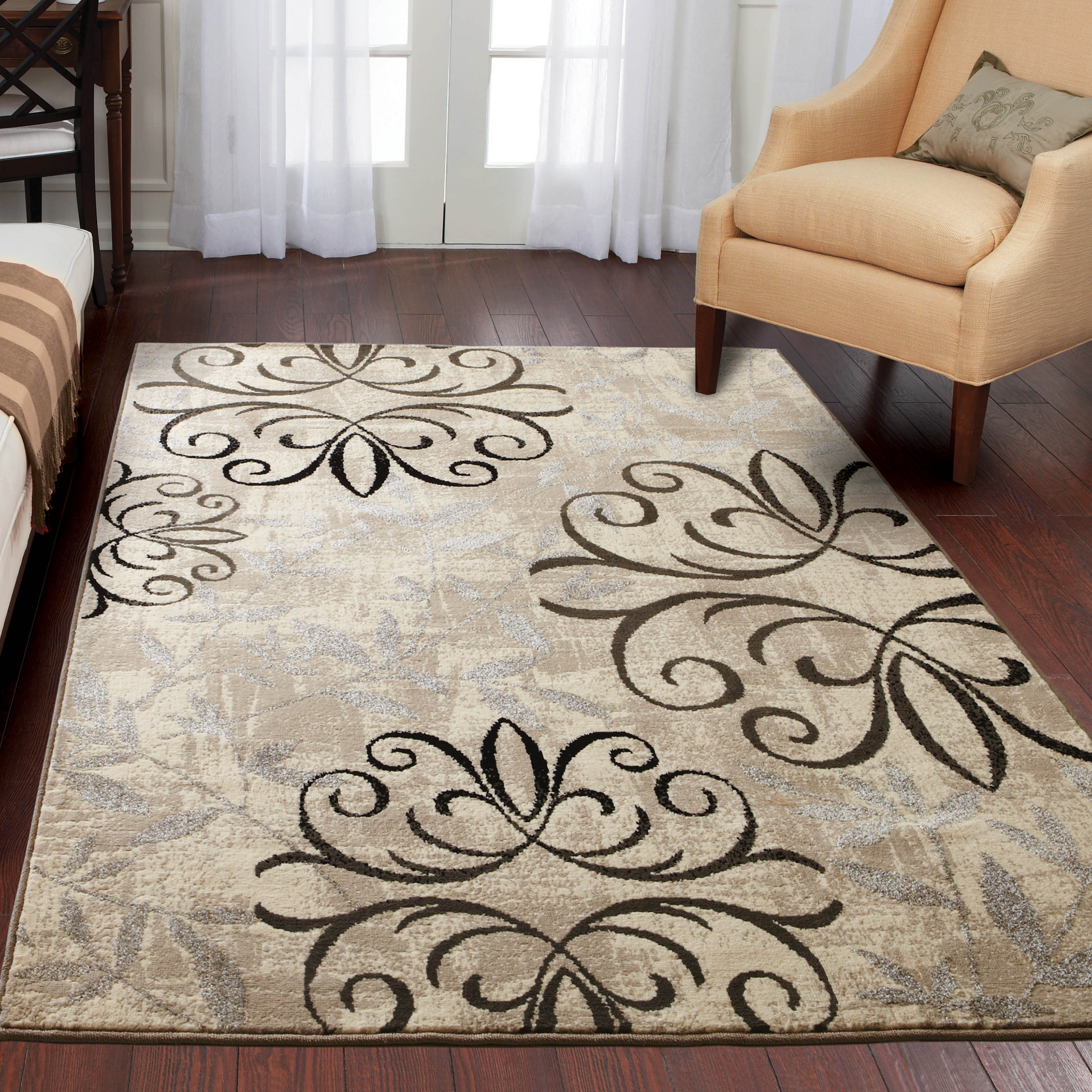 better homes and gardens iron fleur area rug or runner RDYMBAK