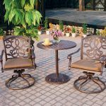 Bistro Sets darlee santa monica 3 piece patio bistro set SVXOIAC