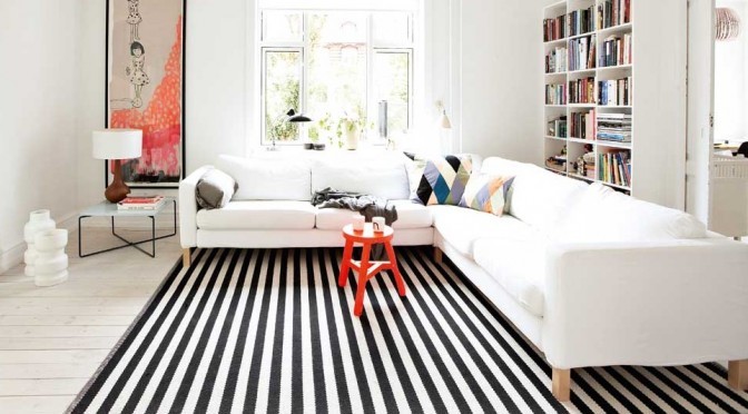 black and white rug decor striped rug header UHHFBSW