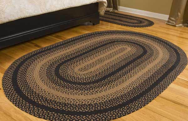 braided rugs ebony jute braided rug JPUTSKL