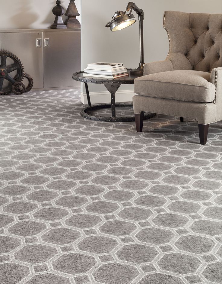 carpet flooring if your style is more industrial, patterned carpet can add a modern twist PFJCPRL