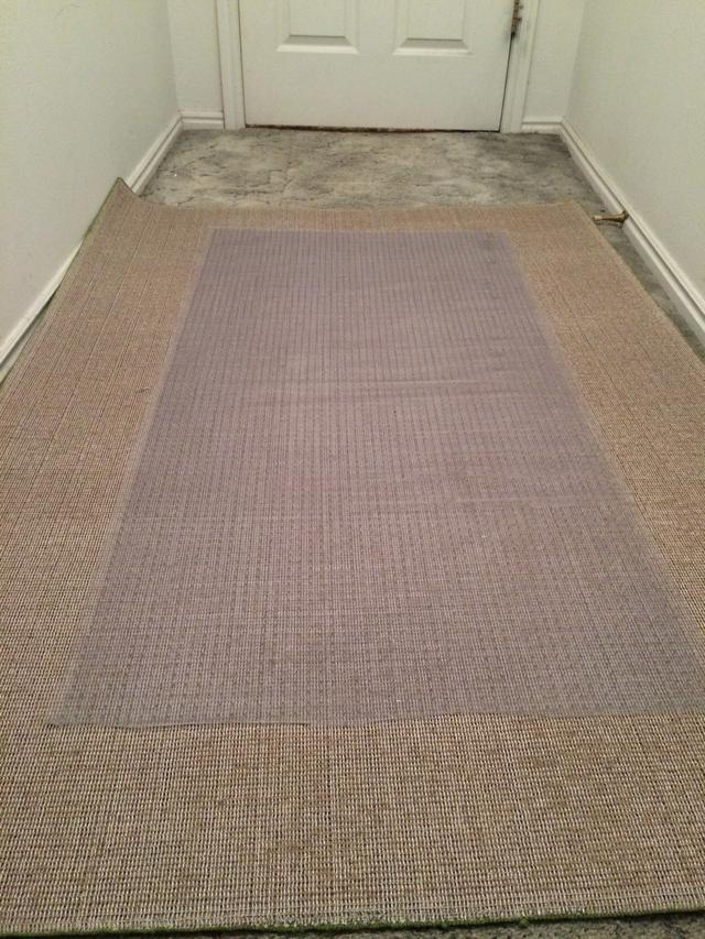 carpet runners next, place the vinyl runner upside down and center it on the area BVWWCZU