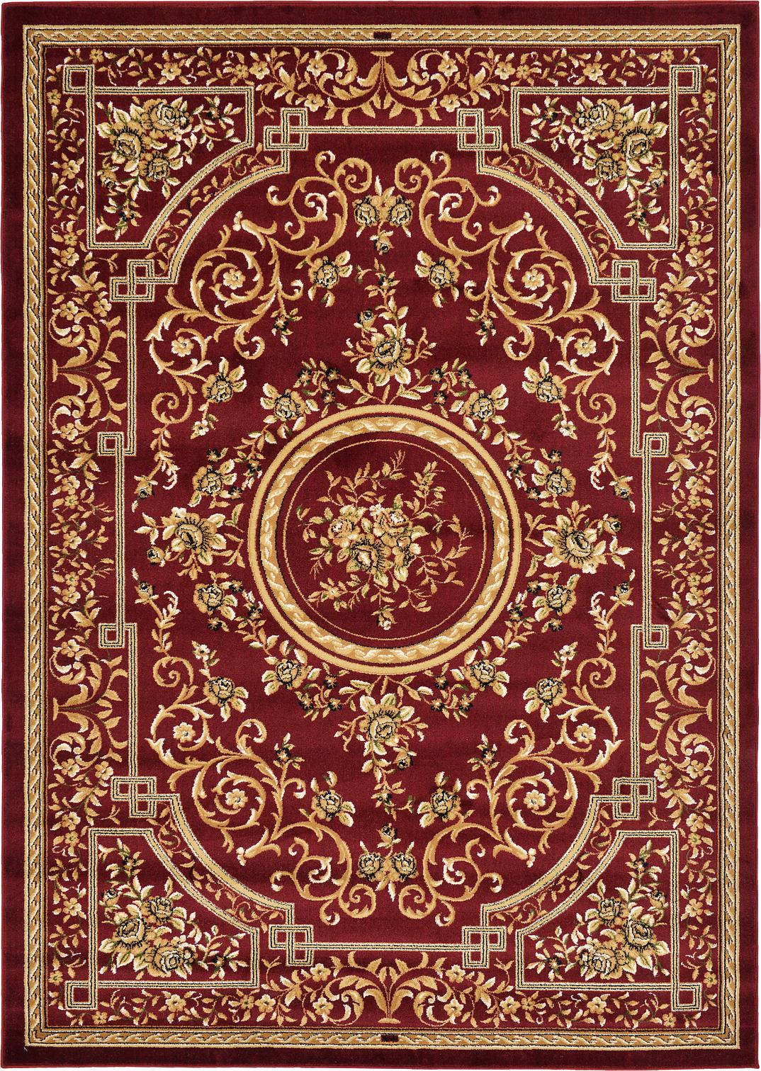 classic rugs 7u0027 x 10u0027 classic aubusson rug HGIVHZF