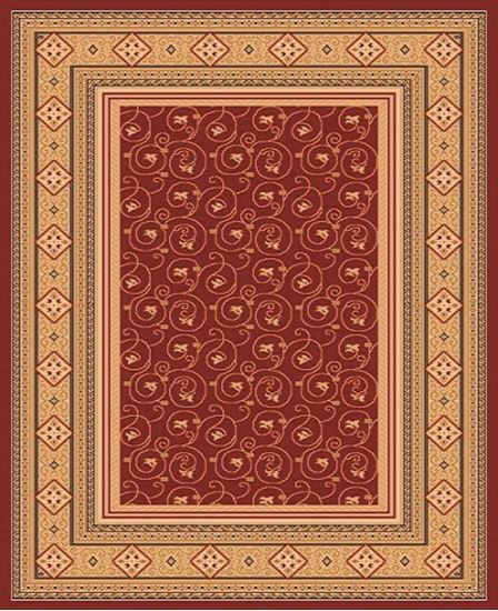classic rugs picture of classic bordered ivy tulip centered floral super mega rug TBZHNXL