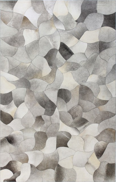 contemporary area rugs jada gray cowhide area rug, ... NOXONQT