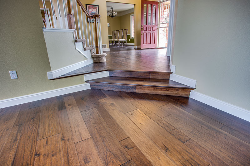 engineered hardwood flooring featured in denver remodel RBEXIUY