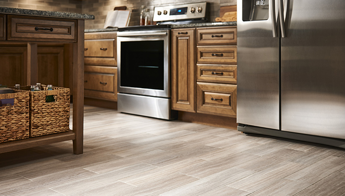 flooring ideas vinyl wood-look flooring comes in many colors and forms such as planks, COQKVIU