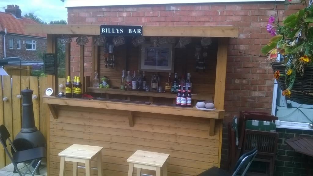 Garden bar garden bars shed pubs bring your local home XRJAEJV