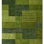 green rug mat vintage renaissance area rug - green CKYWKWF
