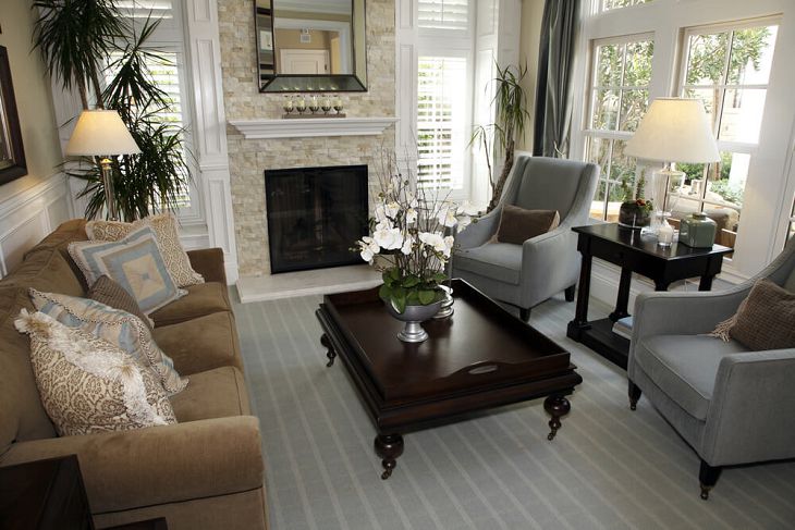 grey rug with brown couch wonderful brown and grey living room brown sofa white grey stripes rug dark FXQVTSE