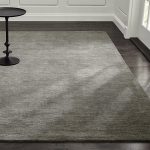 Grey rugs baxter grey wool rug | crate and barrel PFSRECH