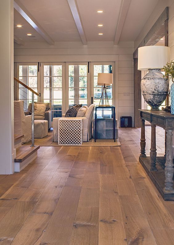 hardwood floor ideas wide plank white oak hardwood floor for a living room CQGDGIH