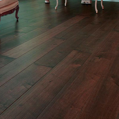 hardwood floors dark brown DBYOQJV