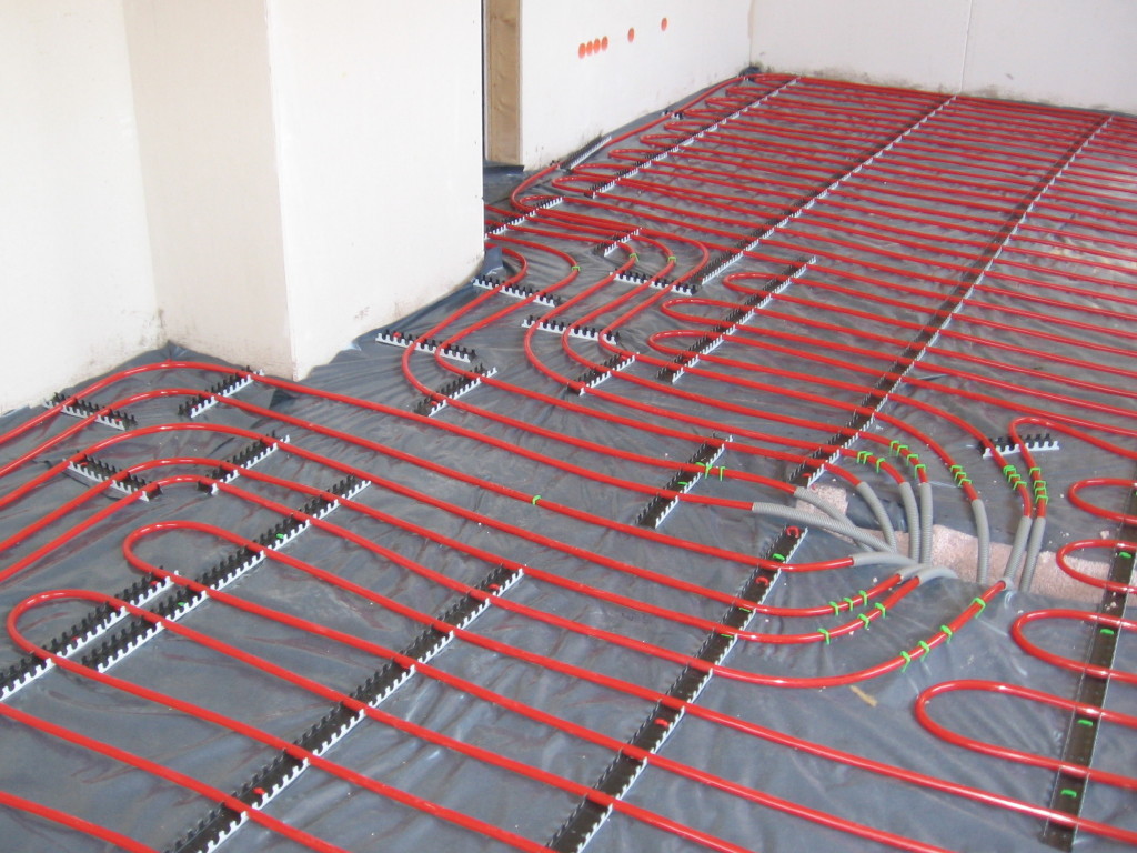 heated floors radiant underfloor heating via @macwoods LCJFIZB