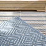 Indoor outdoor rugs dash and albert diamond slate/light blue indoor/outdoor rug DTEWGCN