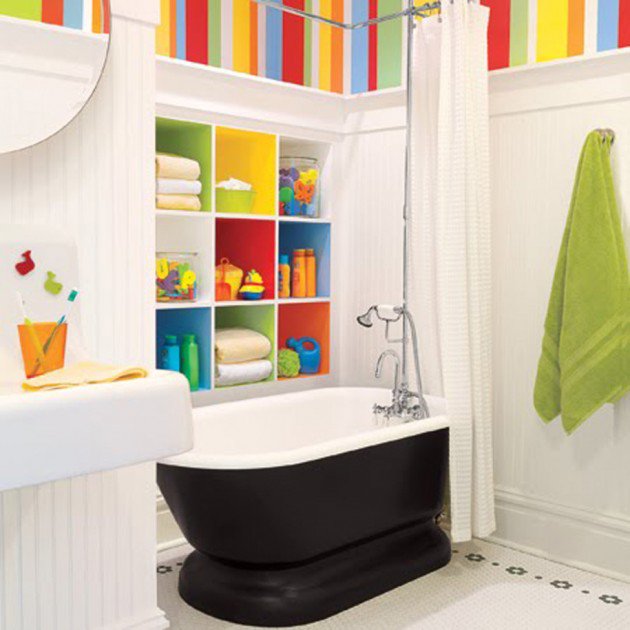Kids Bathroom 30 colorful and fun kids bathroom ideas KCSSRWW