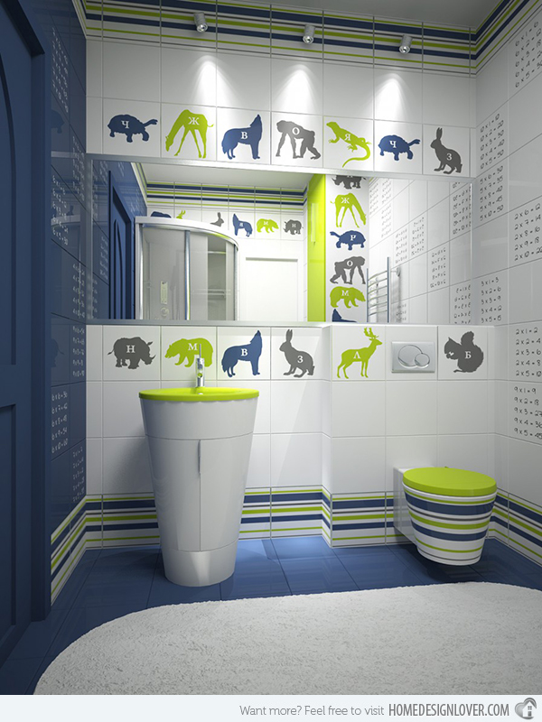 Kids Bathroom green kids bathroom RZNXGDH