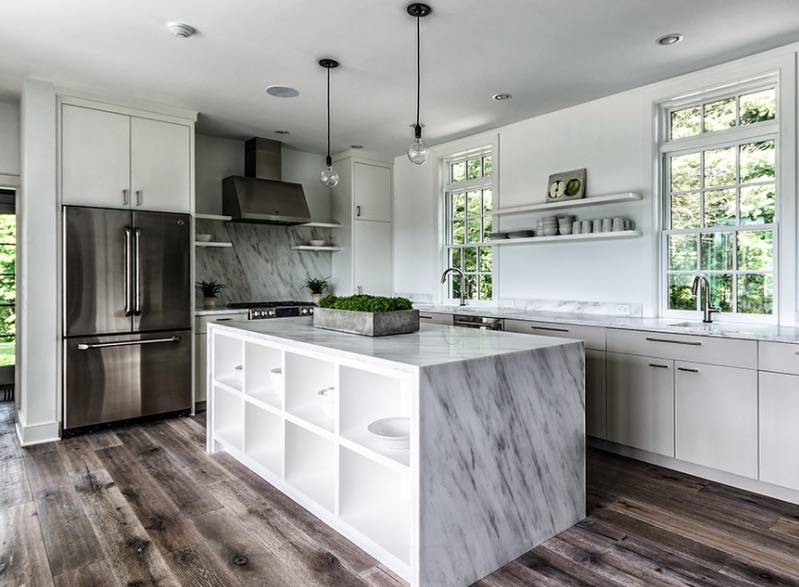 kitchen floors distressed wood KFJPJGH