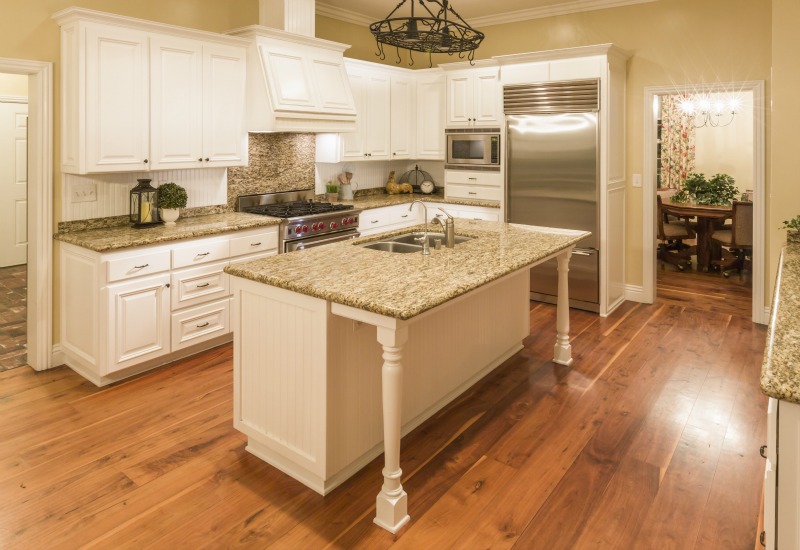 kitchen floors pros and cons of kitchens with wood floors SZMDEXP