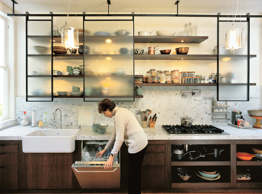 Kitchen Shelving 4 smart ideas for kitchen racks design u0026 shelving LWYFXLW