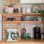 Kitchen Shelving 5 of the most gorgeous tiny kitchens with open shelving | kitchn SHGGWQV