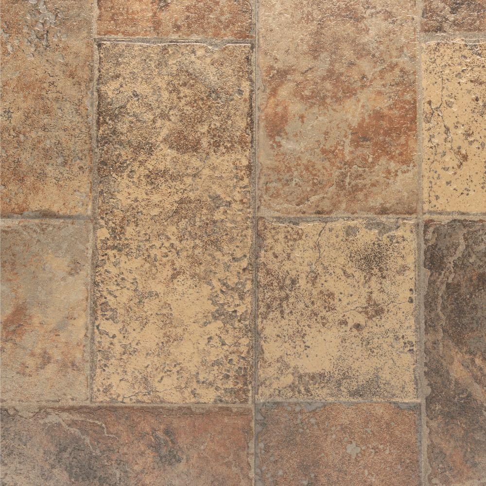 laminate floor tiles bruce aged terracotta 8 mm thick x 15.94 in. wide x 47.76 in. HHDGWLE
