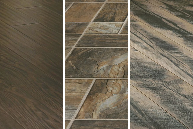 laminate floor tiles various laminate floors in wood and stone designs CBMQTNO