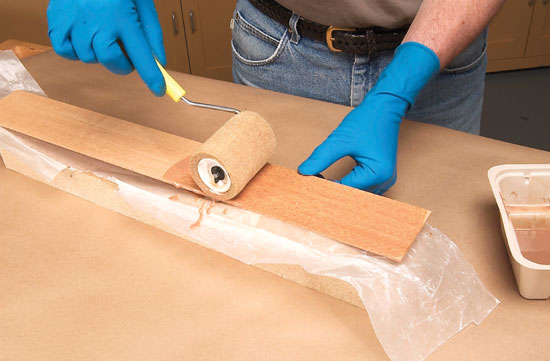 laminating wood foam rollers speed glue-up URWWLXX