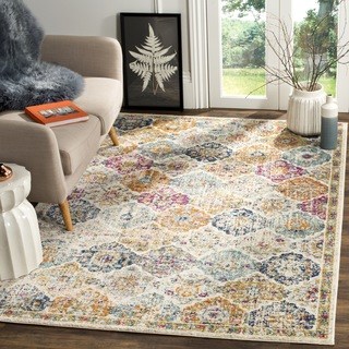 Large Area Rugs safavieh madison bohemian cream/ multi rug - 12u0027 ... ZPDVRXB