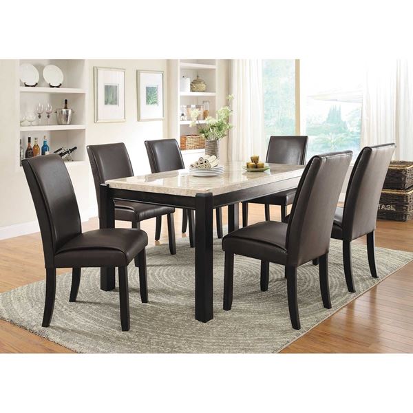 luga 7 piece dining set DVDJKSF