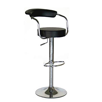 modern contemporary adjustable bar stools, set of 2 KPNIKNR