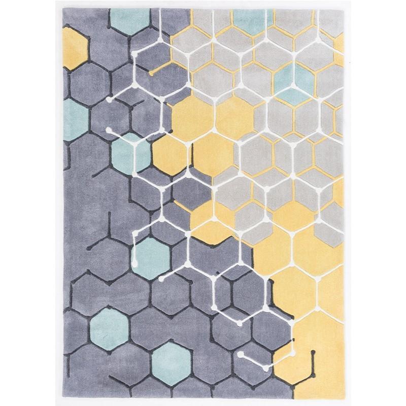 modern rugs yellow and grey modern rug HDFUELP