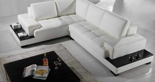 Modern Sectional Sofas amazon.com: vig furniture t71 modern leather sectional: kitchen u0026 dining EXYHEIN