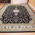 Oriental rugs amazon.com: black 8x11 persian rug oriental rugs 8x10 area rug traditional  living HYZBYUJ