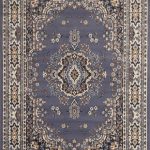 Oriental rugs persian blue area rug 8 x 11 large oriental carpet 69 - actual ZOOMVUE