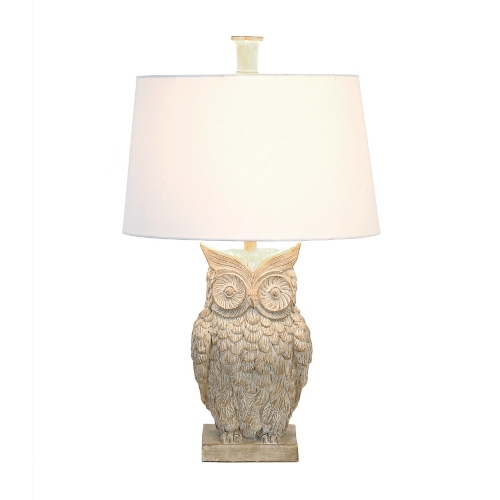 Owl Lamp ambherest owl table lamp | kirklands UMMVGOI