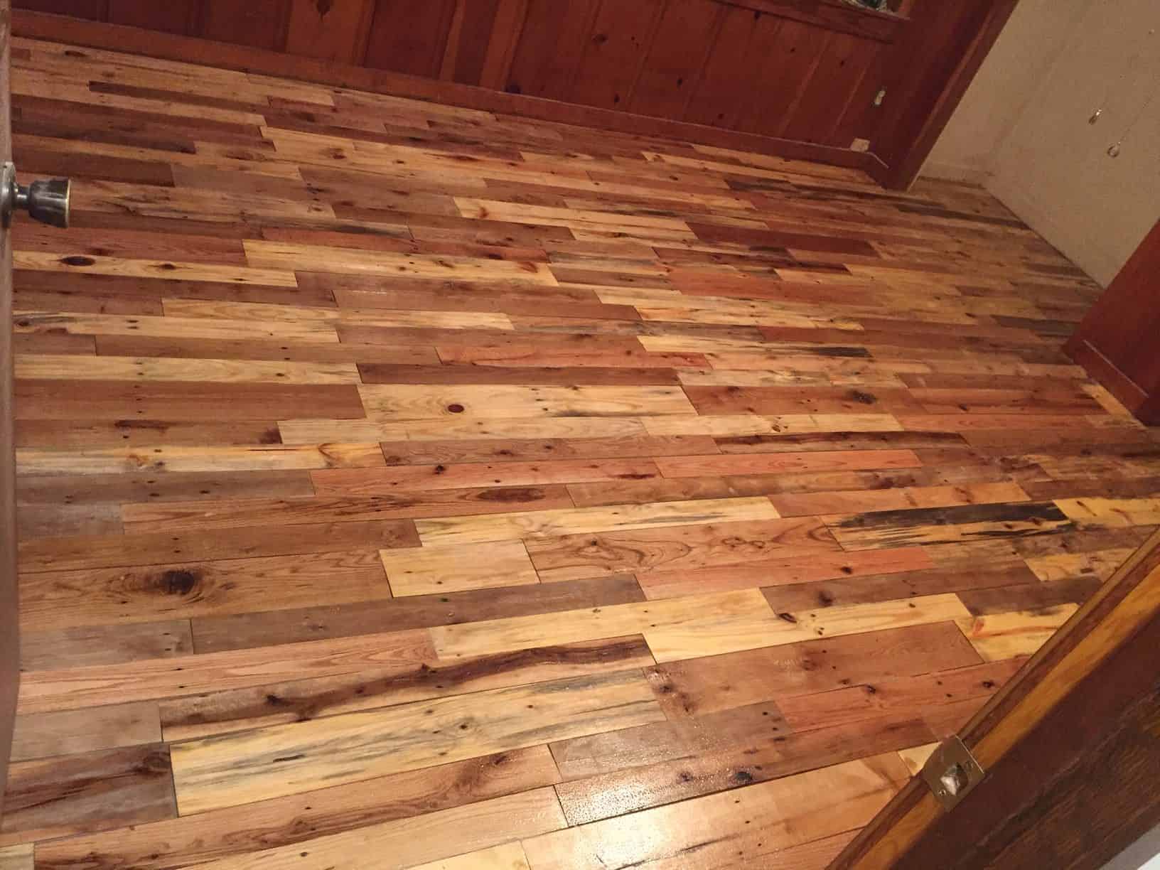 pallet wood floor pallet wood floors two ways - 1001 pallets SOMPLGQ