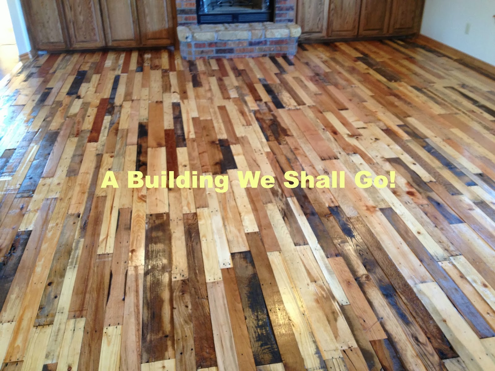 pallet wood floor the art of pallet wood flooring VYQIILP