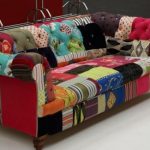 Patchwork Sofa call me crazy, but i love this patchwork sofa!! hobby lobby had one JIHJBQO