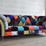Patchwork Sofa multicoloured walton patchwork chesterfield sofa OPWSLDY