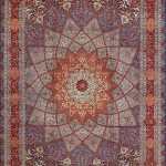 persian rugs fine gonbad design vintage tabriz persian rug 51042 nazmiyal ACCTURV