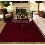 red rugs for living room area rug carpet burgundy red pattern lounge dining bedroom living room  family PLMOYQN