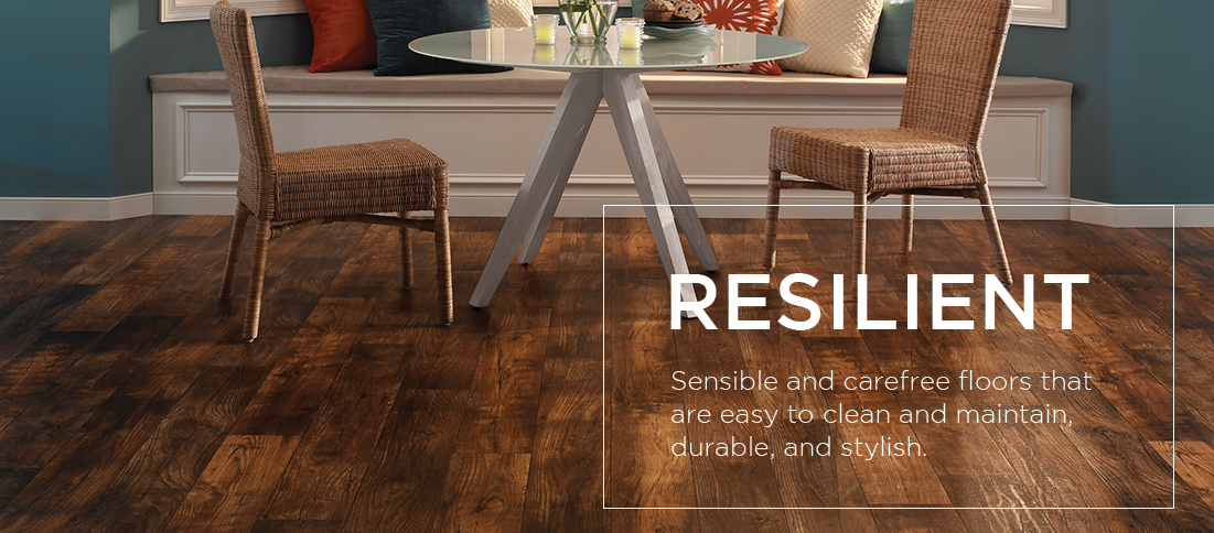 resilient flooring resilient vinyl flooring - sensible, carefree floor - mannington flooring BBBPIVY