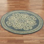 round area rugs lucia lace round rug steel blue 5 round GGQUAOS